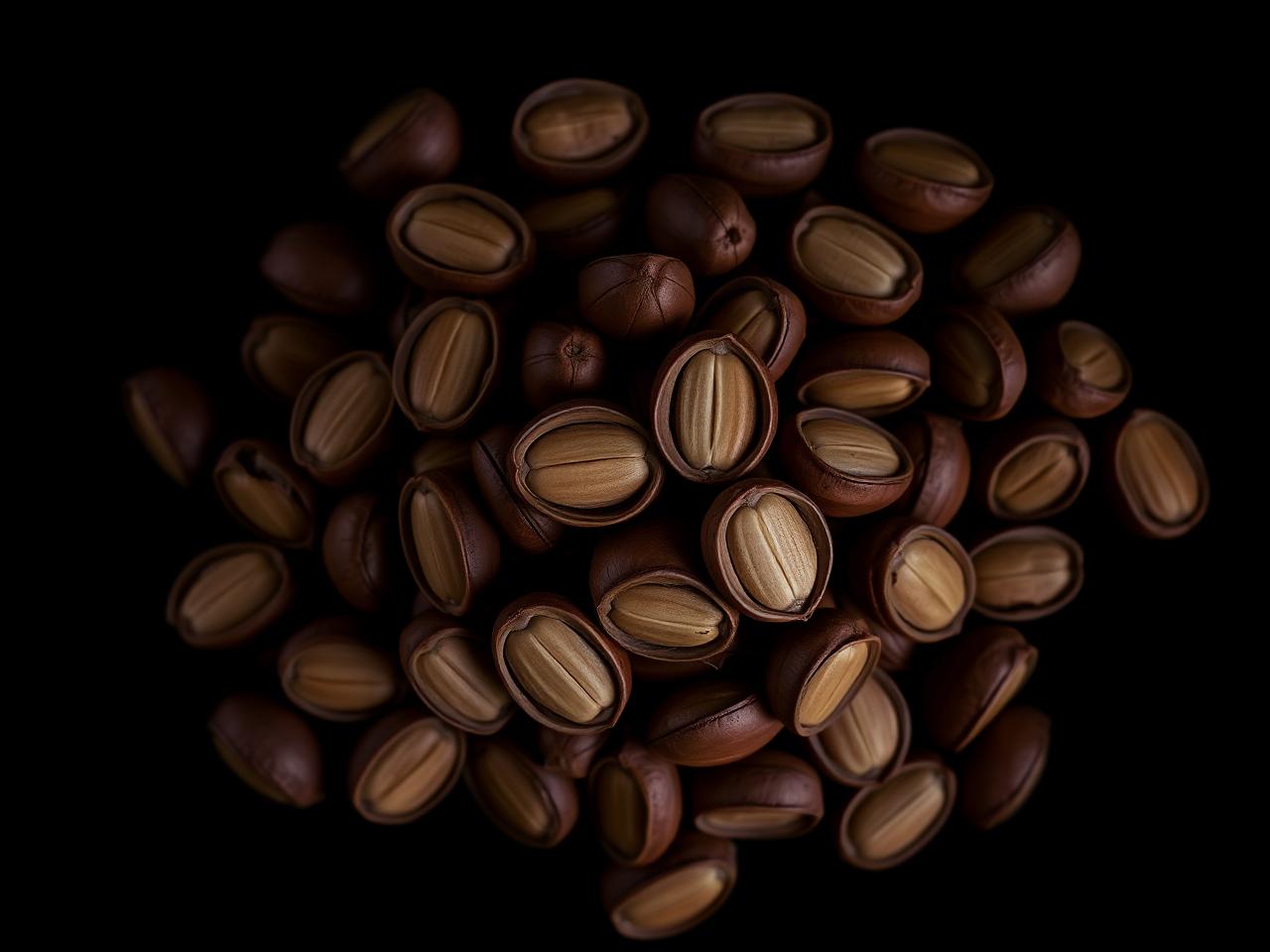 Premium quality whole and split Areca Nuts for export